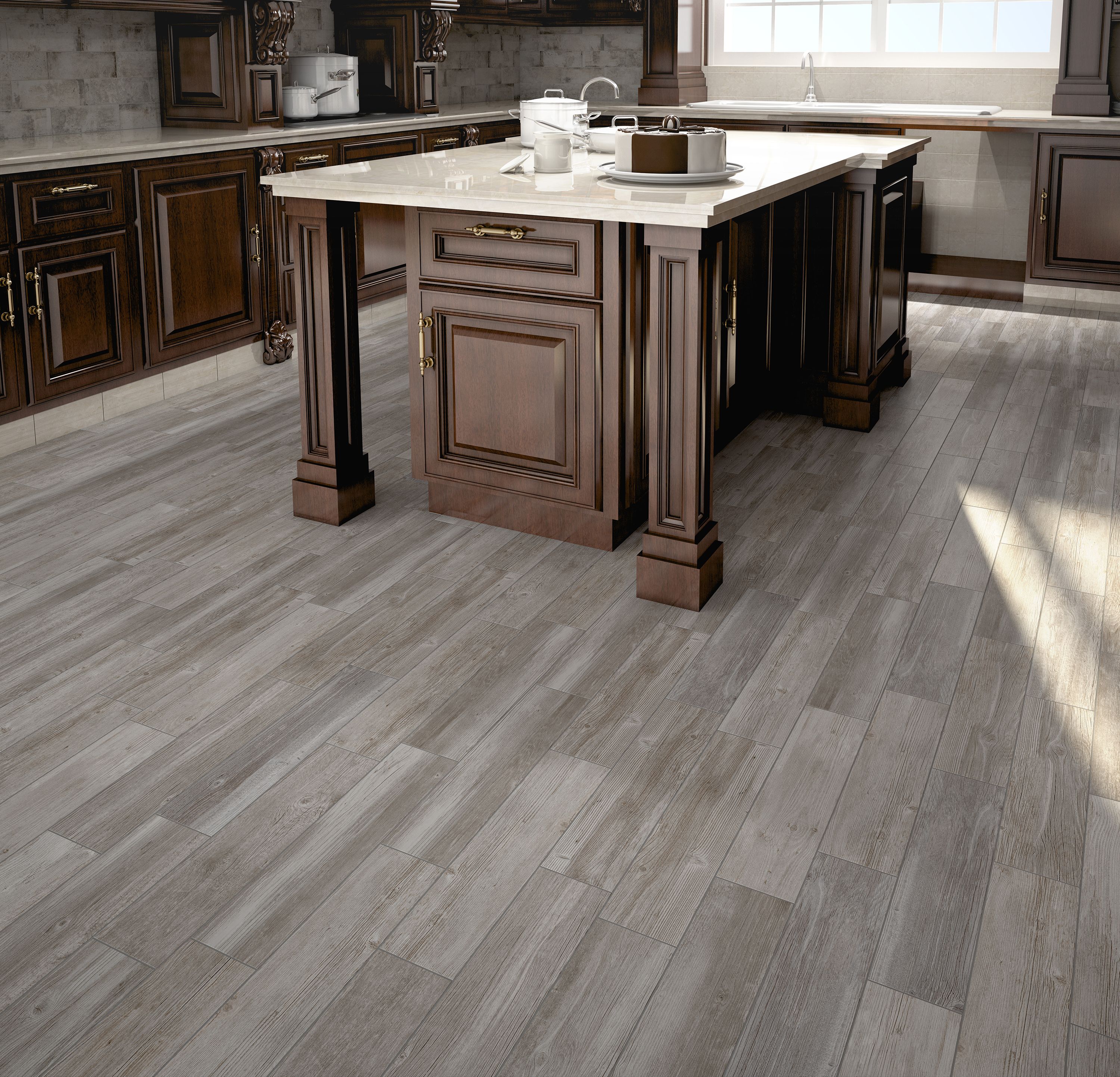 Lewis Innovations kitchen in grey and shale oak