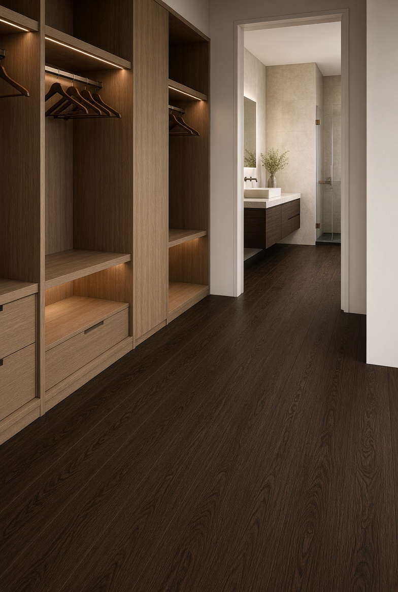 Kitchen and living floor